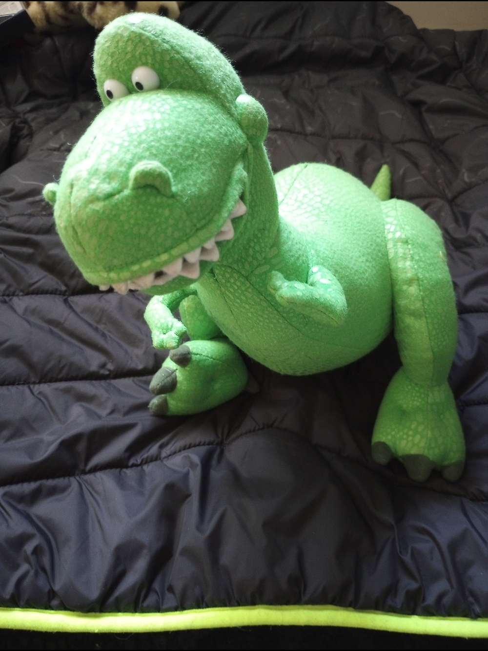 Disney Green Plush Character Toy with White Tag